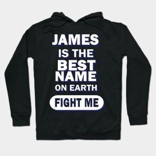 James name for boys, men's birthday Hoodie